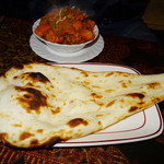 ラルキー - ベジタブルカレー＋ナン