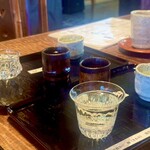 竹やぶ - 日本酒３種飲み比べ