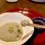 竹やぶ - あらびきそばがき