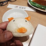 香港飲茶専門店 西遊記 横浜中華街 - 中々良い顔です