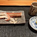 豪龍久保 - 松葉蟹のお刺身