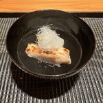 豪龍久保 - 白甘鯛と蕪のお椀