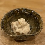 日本料理 一会 - 柿の白和え