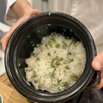日本料理 一会 - うすい豆