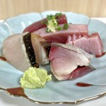 すしやのたい悟 - （2）三重県サワラ、愛媛県サバ、宮城県気仙沼カツオ