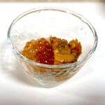 すしやのたい悟 - （10）新物イクラ、バフンウニ／小鉢