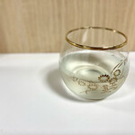 すしやのたい悟 - *日本酒「あべ」…あべ×たつみ清酒堂／グラス