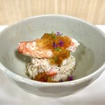 すしやのたい悟 - （1）毛ガニのジュレ