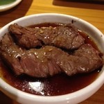 炭火焼肉 筵 - ☆ハラミ、やはり美味いね～。これが一番好きだな。