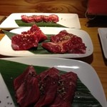 ☆脂身の少ない肉ばかりオーダーしたのだ。