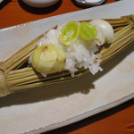 御料理 樋渡 - 百合根と銀杏と栗のつと蒸し