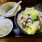 宮古そば 愛 - 料理写真:骨汁定食