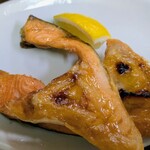 北浦酒店 - 鮭カマ塩焼き