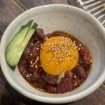 えびと馬肉と日本酒 - 