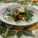 ピッツェリア エ オステリア パドリーノ - Pesce
      女川のタチウオのスペティー／ういきょうのプレを添えて