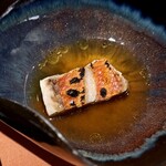 IL TEATRINO DA SALONE - 皮が香ばしく焼けて、身はふっくら｡お出汁も美味しかったです。