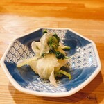 とんかつ ひやま - 漬物