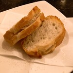 夢酒OGAWA パイプのけむり - お通し　美味しいやつのサンド