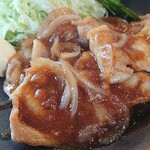 PGM 石岡ゴルフクラブ レストラン - 平田牧場三元豚ロース生姜焼き