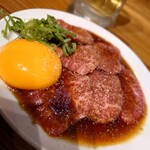 カウンター焼肉かるび - 和牛ユッケ