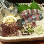 生サバの刺身