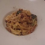 GATTA NERA - 2014年　越前背甲カニとブロッコリーのクリームパスタ（自家製麺）