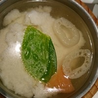 四川豆花飯荘 東京店 - 裏ごしの鶏肉を豆腐に見立てたもの