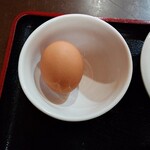 Matagi Chaya - ◯生鸡蛋
                      因为米饭是温热的，所以尝试做了鸡蛋拌饭。