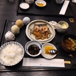 お食事処 多七 - 鯖の唐揚げ    海老・茸あんかけ   すみっコぐ 達