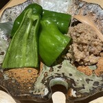 ななや - ピーマン肉味噌
