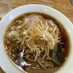 みんみんラーメン 本店 - ネギラーメン 並