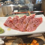 ライブ焼肉 てんぐ - 赤身ハーフ 甘い