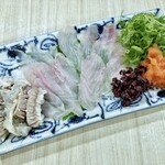 旬菜和味 - ウマヅラハギ刺身