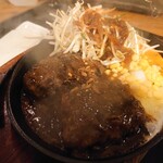 炭火焼きハンバーグ＆ステーキ アトム - 主人のハンバーグ200g(*´・ω-)b