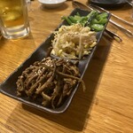 ホルモンセンター ざんまい - ナムル盛り合わせ