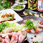 かんかん商店 - ◆若鶏と冬野菜の鍋コース　３５００円