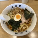 太公望ラーメン - 正油ラーメン(ちぢれ麺150g) 900円