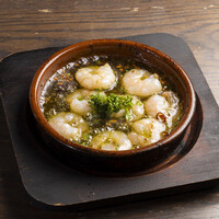 小エビのアヒージョ