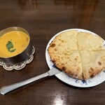 印度料理シタール - バターチキンカレー　税込1,650円
                                ミニチーズナン　税込605円