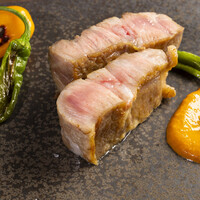 イベリコ肩ロースのプランチャ　