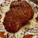 飯豊権現蕎麦 桐屋 - ソースカツ丼ハーフ