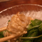 一丁 - 伝助穴子のマヨネーズあえ