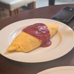 麻布食堂 - オムライスケチャップ