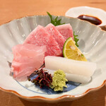 お料理 まえしろ - お造り盛り合わせ