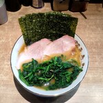 ラーメン 野良裏家 - 野良裏家B1,300円＋生ほうれん草200円