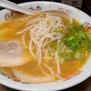 ちから - 中華そば《伝や味》【並】(税込800円)
トッピングは叉焼2枚&もやし&刻み青葱
スープは魚介出汁を加えた豚骨醤油、胃袋に優しいマイルドな味わい
麺は弛く縮れた中細麺、ハリのある茹で加減