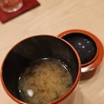 鮨 赫 sushi aka Tokyo - 【お味噌汁】でホッと和もう
