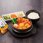 東京純豆腐 - 豚肉とほくほくじゃがいものキムチスンドゥブ※Aセット