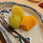 鮨 赫 sushi aka Tokyo - 【季節の水菓子】日本の果物はもはやスイーツ