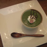 ツマガリ - 2010/02/20(土)抹茶プリンです。